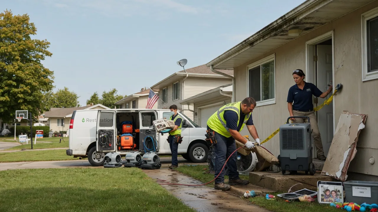 Water Damage Restoration in Douglassville, PA near me